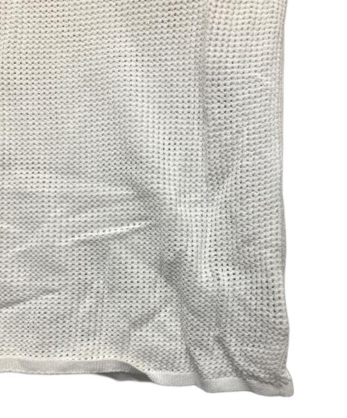 theory（セオリー）theory (セオリー) WOOSTER CREPE KNIT POINTELLE TEE ホワイト サイズ:Mの古着・服飾アイテム