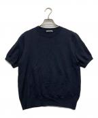 theory luxeセオリーリュクス）の古着「Washable Silk Shay Sweater」｜ネイビー