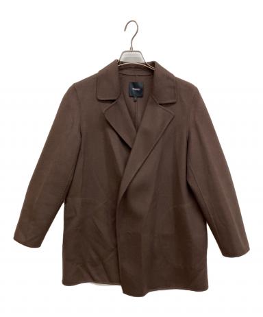 【新品タグ付き】Theory セオリー ツイード ダブルチェスターコート L 3090059520427257_01_3976w.jpeg