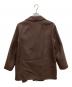 theory (セオリー) New Divide GC LT Clairene JK  ダブルブレスト チェスターコート ブラウン サイズ:S：19000円