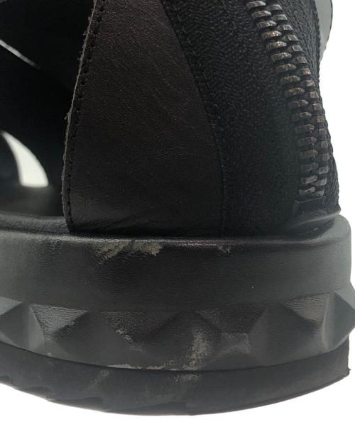 DIESEL（ディーゼル）DIESEL (ディーゼル) ストラップサンダル ブラック サイズ:42の古着・服飾アイテム