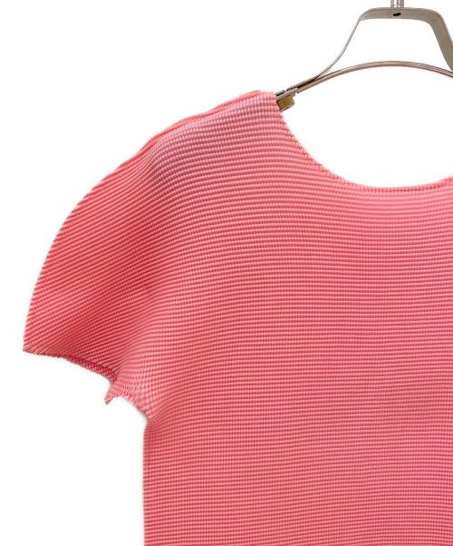 me ISSEY MIYAKE（ミーイッセイ ミヤケ）me ISSEY MIYAKE (ミーイッセイ ミヤケ) STRETCH PLEATS 1 ピンク サイズ:Freeの古着・服飾アイテム