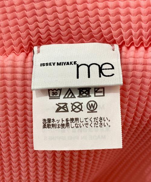 me ISSEY MIYAKE（ミーイッセイ ミヤケ）me ISSEY MIYAKE (ミーイッセイ ミヤケ) STRETCH PLEATS 1 ピンク サイズ:Freeの古着・服飾アイテム