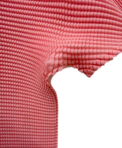 me ISSEY MIYAKE（ミーイッセイ ミヤケ）me ISSEY MIYAKE (ミーイッセイ ミヤケ) STRETCH PLEATS 1 ピンク サイズ:Freeの古着・服飾アイテム