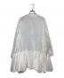 merlette (マーレット) MARTEL ティアードワンピース ホワイト サイズ:XS：12000円