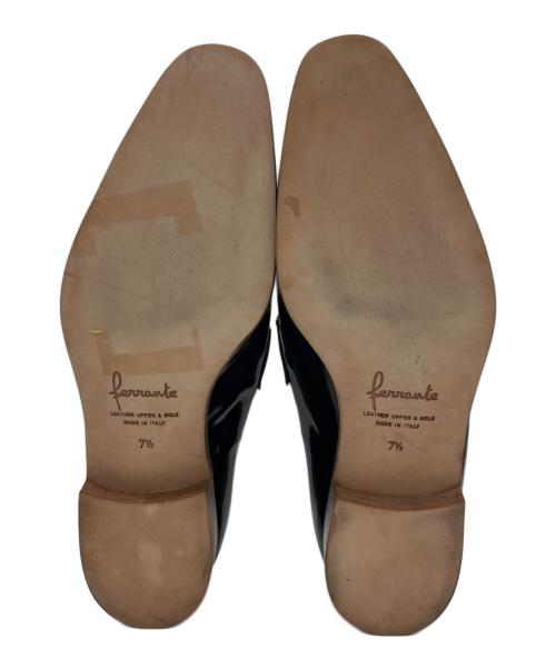 Ferrante（フェランテ）Ferrante (フェランテ) エナメル コインローファー ブルー サイズ:7　2/1の古着・服飾アイテム