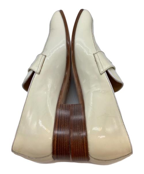 Ferrante（フェランテ）Ferrante (フェランテ) エナメル コインローファー ホワイト サイズ:7　1/2の古着・服飾アイテム