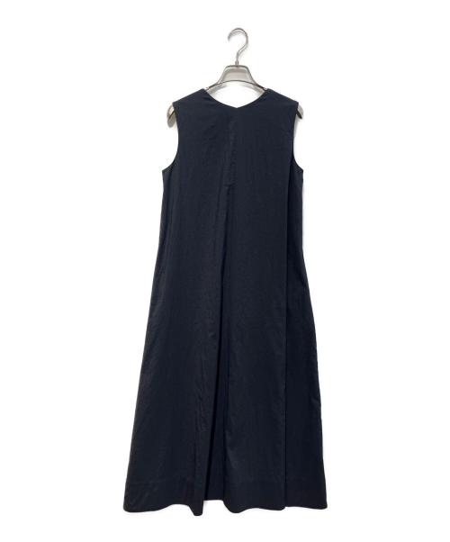 BASILE 28（バジーレ28）BASILE 28 (バジーレ28) マニッシュ・ストライプドレス ネイビー サイズ:9の古着・服飾アイテム