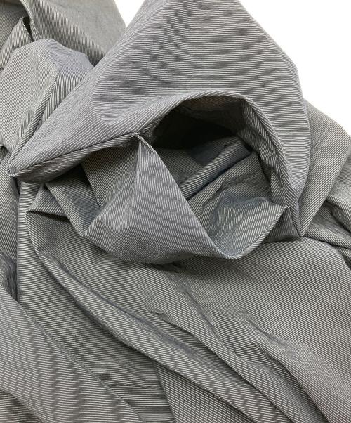 BASILE 28（バジーレ28）BASILE 28 (バジーレ28) マニッシュ・ストライプドレス ネイビー サイズ:9の古着・服飾アイテム