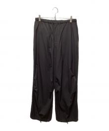 MARKA（マーカ）の古着「KNEE TUCK PANTS」｜ブラック