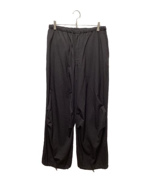 MARKA（マーカ）MARKA (マーカ) KNEE TUCK PANTS ブラック サイズ:3の古着・服飾アイテム