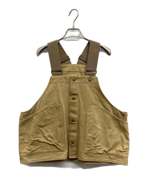 WILD THINGS（ワイルドシングス）WILD THINGS (ワイルドシングス) hobo (ホボ) WILD THINGS　ワイルドシングス　LAY VEST COTTON CANVAS VINTAGE WASH ベージュ サイズ:Freeの古着・服飾アイテム