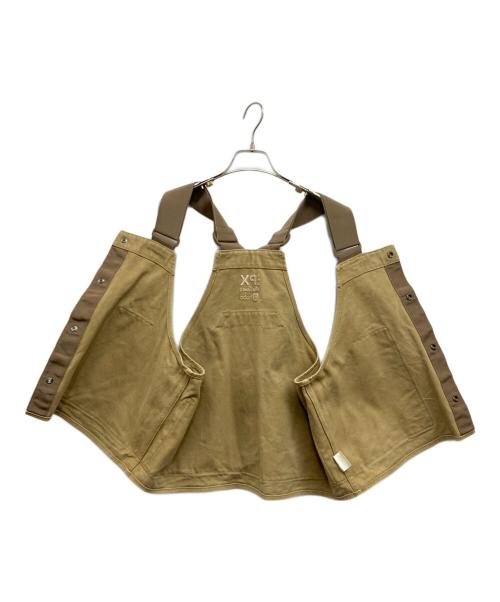 WILD THINGS（ワイルドシングス）WILD THINGS (ワイルドシングス) hobo (ホボ) WILD THINGS　ワイルドシングス　LAY VEST COTTON CANVAS VINTAGE WASH ベージュ サイズ:Freeの古着・服飾アイテム