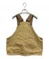 WILD THINGS (ワイルドシングス) hobo (ホボ) WILD THINGS　ワイルドシングス　LAY VEST COTTON CANVAS VINTAGE WASH ベージュ サイズ:Free：7000円