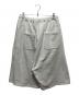 ANCELLM (アンセルム) 3/4 TUCK SWEAT SHORTS ライトグレー サイズ:2：16000円