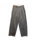 Graphpaper（グラフペーパー）の古着「Colorfast Denim 2 Tuck Pants」｜グレー
