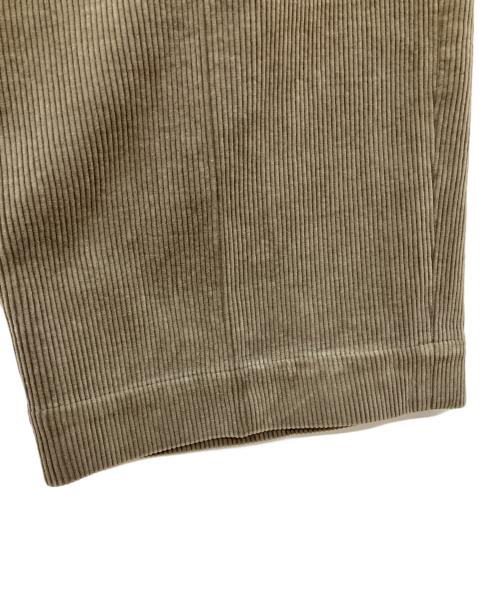 MARKA（マーカ）MARKA (マーカ) 2TUCK COCOON FIT コーデュロイパンツ ブラウン サイズ:3の古着・服飾アイテム