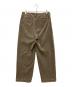 MARKA (マーカ) 2TUCK COCOON FIT コーデュロイパンツ ブラウン サイズ:3：7000円