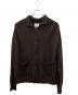 MARKAWARE（マーカウェア）の古着「POLO COLLAR CARDIGAN ALPACA」｜ブラウン