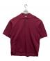 AURALEE（オーラリー）の古着「SUPER FINE COTTON SALT SHRINK PIQUE BIG POLO」｜ワインレッド