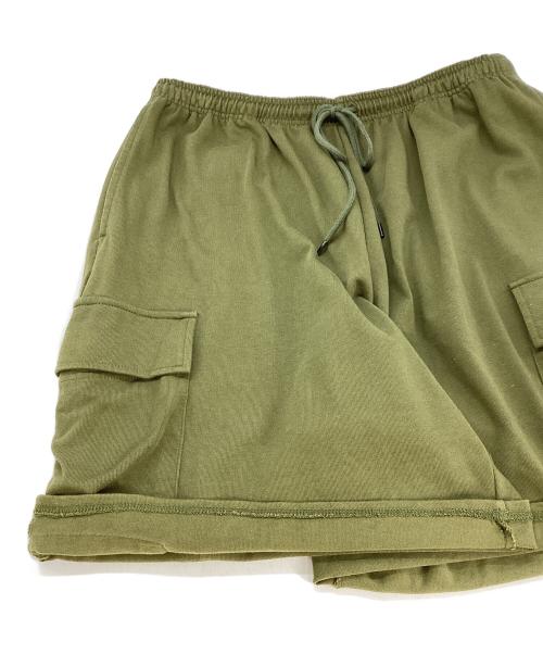MARKA（マーカ）MARKA (マーカ) CARGO SHORTS RECYCLE SUVIN ORGANIC COTTON オリーブ サイズ:3の古着・服飾アイテム