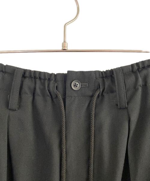Yohji Yamamoto pour homme（ヨウジヤマモト プールオム）Yohji Yamamoto pour homme (ヨウジヤマモト プールオム) カラスパンツ シワギャバ ブラック サイズ:2の古着・服飾アイテム
