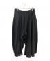 Yohji Yamamoto pour homme (ヨウジヤマモト プールオム) カラスパンツ シワギャバ ブラック サイズ:2：42000円