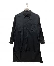 Yohji Yamamoto pour homme（ヨウジヤマモト プールオム）の古着「スタッフシャツＡ (CU / クロス)」｜ブラック