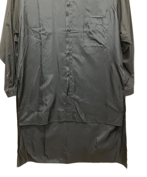 Yohji Yamamoto pour homme（ヨウジヤマモト プールオム）Yohji Yamamoto pour homme (ヨウジヤマモト プールオム) スタッフシャツＡ (CU / クロス) ブラック サイズ:3の古着・服飾アイテム