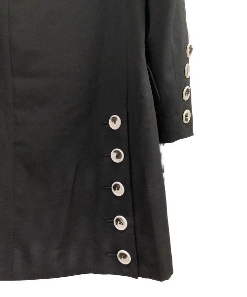 Yohji Yamamoto pour homme（ヨウジヤマモト プールオム）Yohji Yamamoto pour homme (ヨウジヤマモト プールオム) 白釦JKT ブラック サイズ:2の古着・服飾アイテム