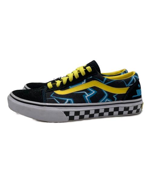 VANS（ヴァンズ）VANS (ヴァンズ) MINDSEEKER (マインドシーカー) ローカットスニーカー ブラック×イエロー サイズ:26.5の古着・服飾アイテム
