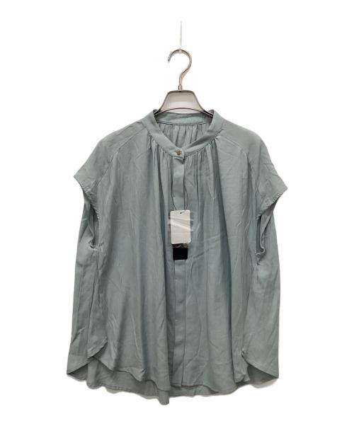 LAUTRE AMONT（ロートレアモン）LAUTRE AMONT (ロートレアモン) TRスバンブラウス ブルー サイズ:38 未使用品の古着・服飾アイテム
