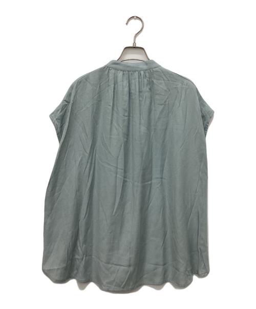 LAUTRE AMONT（ロートレアモン）LAUTRE AMONT (ロートレアモン) TRスバンブラウス ブルー サイズ:38 未使用品の古着・服飾アイテム