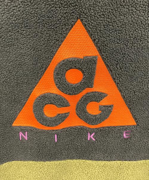 NIKE ACG（ナイキエーシージー）NIKE ACG (ナイキエーシージー) フリースベスト ブラック×パープル サイズ:Sの古着・服飾アイテム