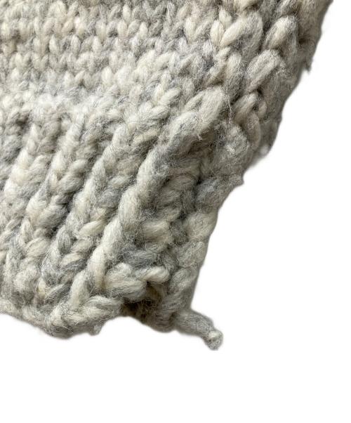 KANATA（カナタ）KANATA (カナタ) カウチンニットジャケット グレー サイズ:不明の古着・服飾アイテム