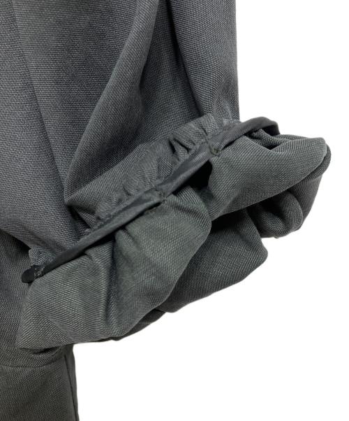 BALLSEY（ボールジィ）BALLSEY (ボールジィ) セルロースツイル パフスリーブオールインワン ブラック サイズ:34の古着・服飾アイテム