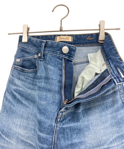 YANUK（ヤヌーク）YANUK (ヤヌーク) デニムパンツ ブルー サイズ:22の古着・服飾アイテム