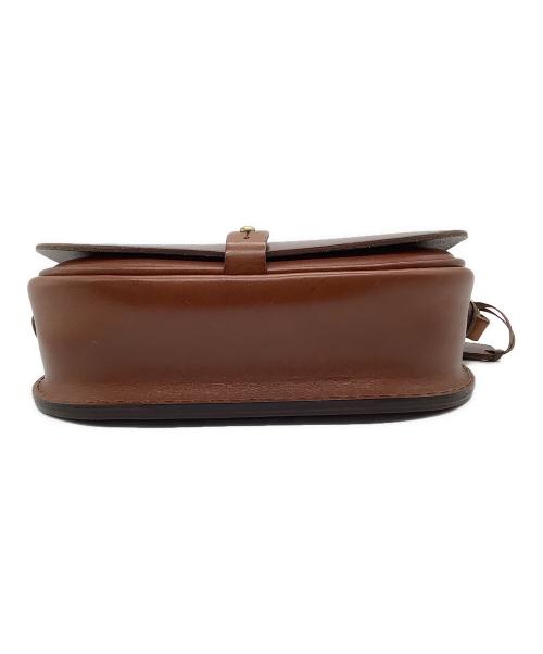 Herz（ヘルツ）Herz (ヘルツ) ギボシミニショルダーバッグ ブラウンの古着・服飾アイテム