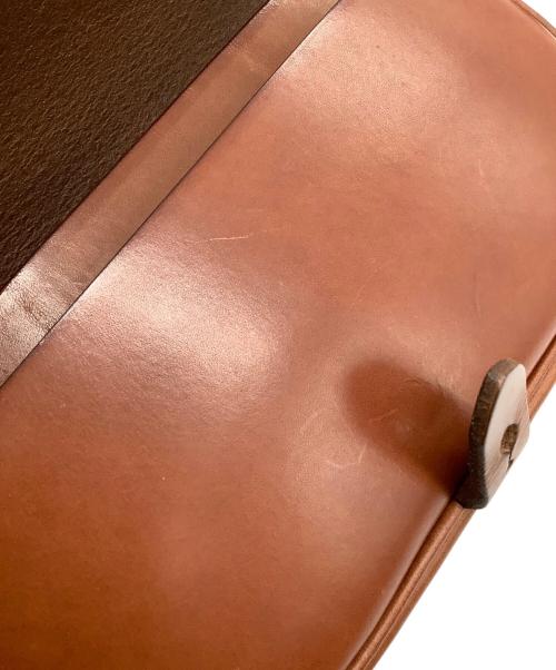 Herz（ヘルツ）Herz (ヘルツ) ギボシミニショルダーバッグ ブラウンの古着・服飾アイテム