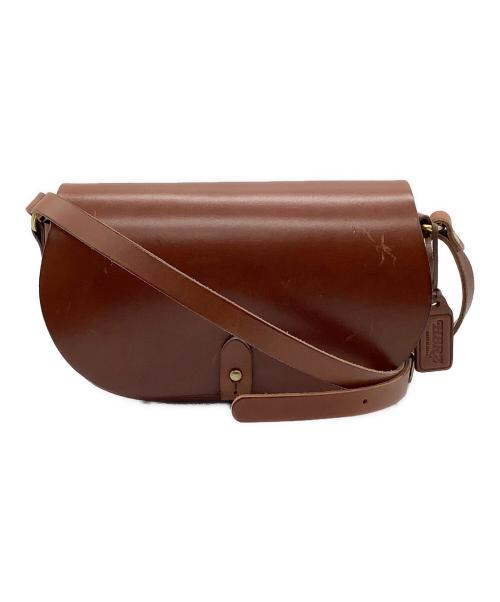 Herz（ヘルツ）Herz (ヘルツ) ギボシミニショルダーバッグ ブラウンの古着・服飾アイテム