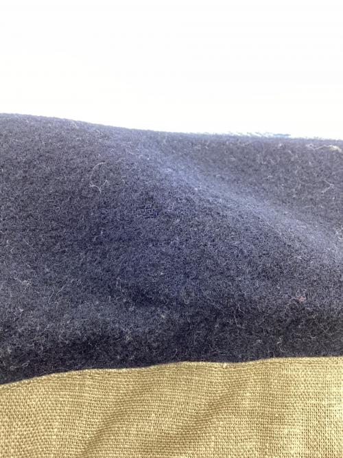 45rpm（45アールピーエム）45rpm (45アールピーエム) 縮絨ウール二重織 コート ネイビー サイズ:3の古着・服飾アイテム