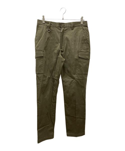 SOPHNET.（ソフネット）SOPHNET. (ソフネット) SLIM FIT CARGO SLACKS　スリムフィットカーゴスラックス カーキ サイズ:Mの古着・服飾アイテム