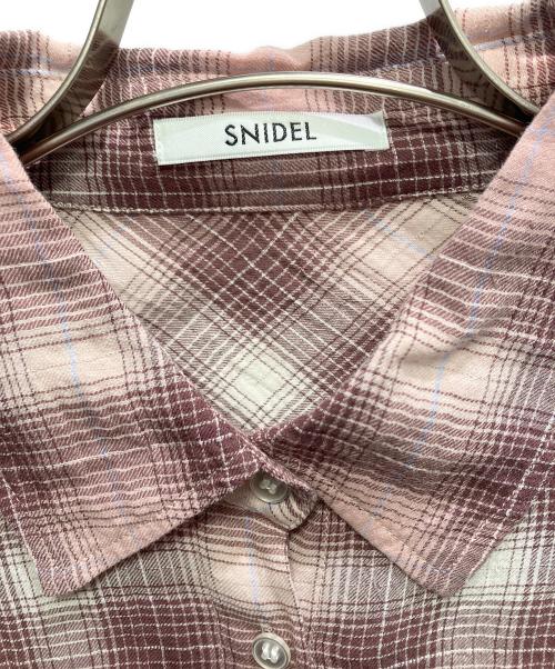 Snidel（スナイデル）Snidel (スナイデル) バリエシャツ ピンク サイズ:FREEの古着・服飾アイテム