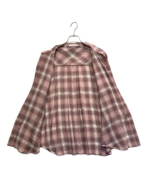Snidel（スナイデル）Snidel (スナイデル) バリエシャツ ピンク サイズ:FREEの古着・服飾アイテム