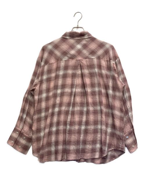 Snidel（スナイデル）Snidel (スナイデル) バリエシャツ ピンク サイズ:FREEの古着・服飾アイテム