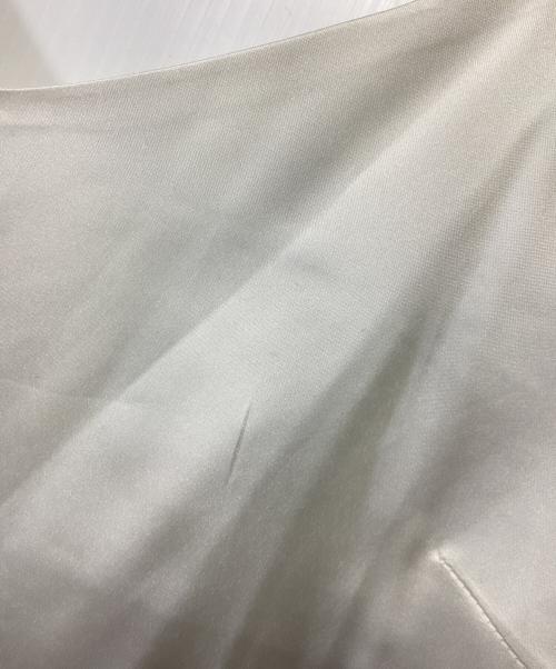 Snidel（スナイデル）Snidel (スナイデル) コットンライクラッフルカラーチュニック ホワイト サイズ:Fの古着・服飾アイテム