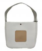 SCYE×master-pieceサイ×マスターピース）の古着「Smooth Leather One Shoulder Bag」｜ホワイト