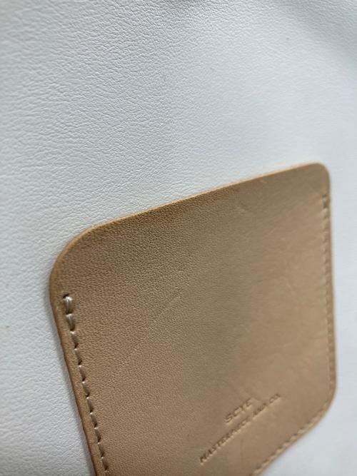 SCYE（サイ）SCYE (サイ) master-piece (マスターピース) Smooth Leather One Shoulder Bag ホワイト サイズ:下記参照の古着・服飾アイテム