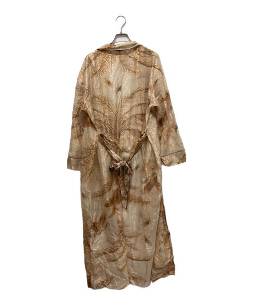 forte forte（フォルテ・フォルテ）forte forte (フォルテ・フォルテ) EDEN シルクコットン ガウンカーディガン ベージュ サイズ:1の古着・服飾アイテム