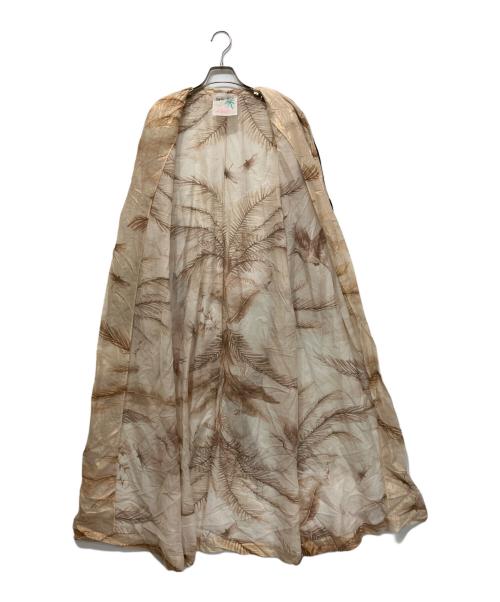 forte forte（フォルテ・フォルテ）forte forte (フォルテ・フォルテ) EDEN シルクコットン ガウンカーディガン ベージュ サイズ:1の古着・服飾アイテム